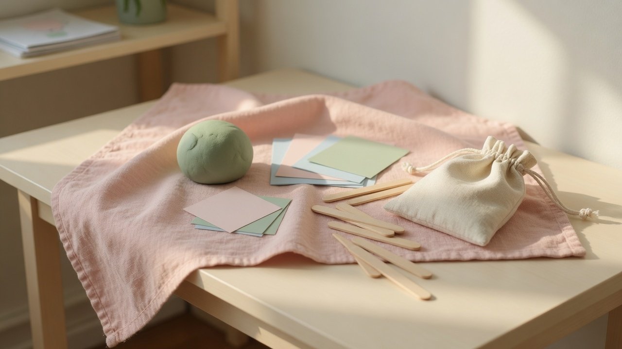 Materiales simples para actividades en casa